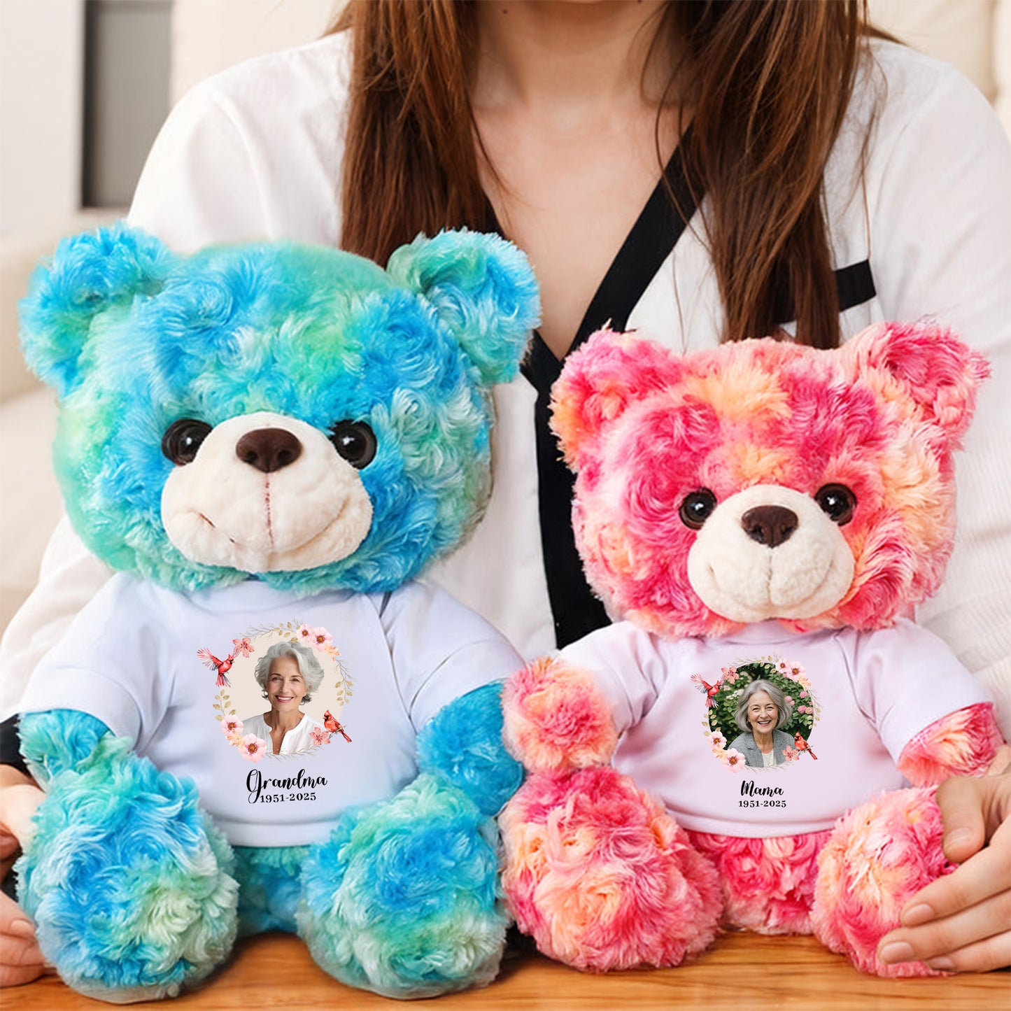 When You Feeling Blue - Memorial Personalized Teddy Bear