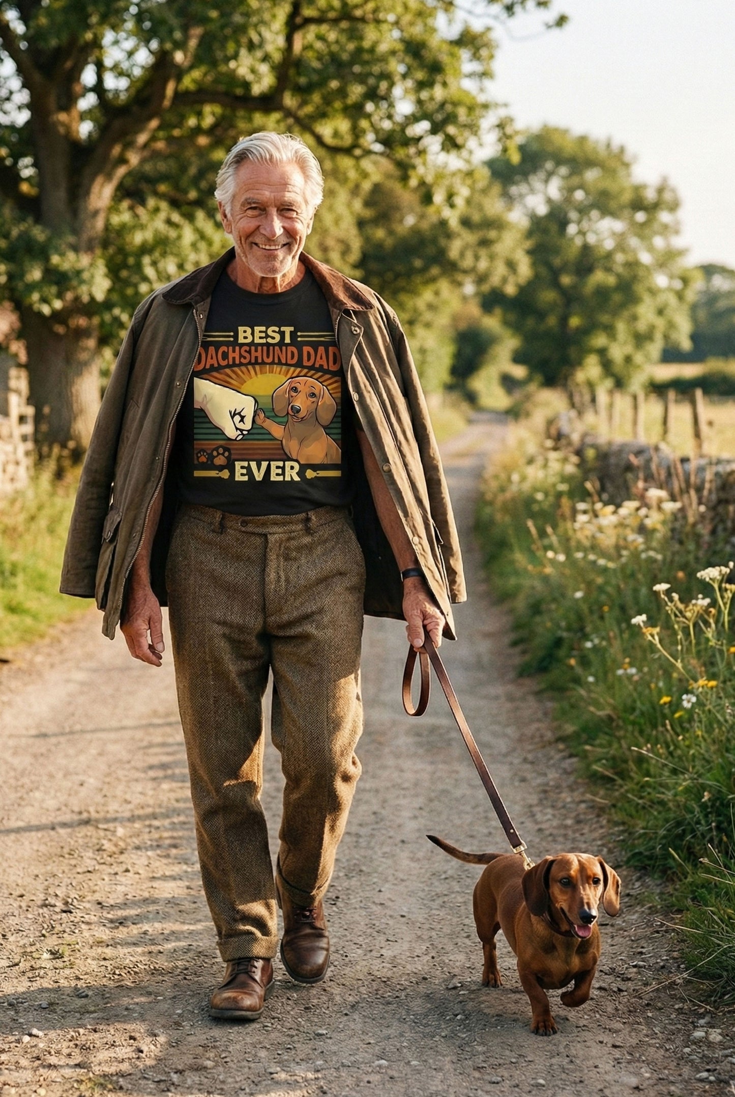 Best Dachshund Dad Ever T-Shirt