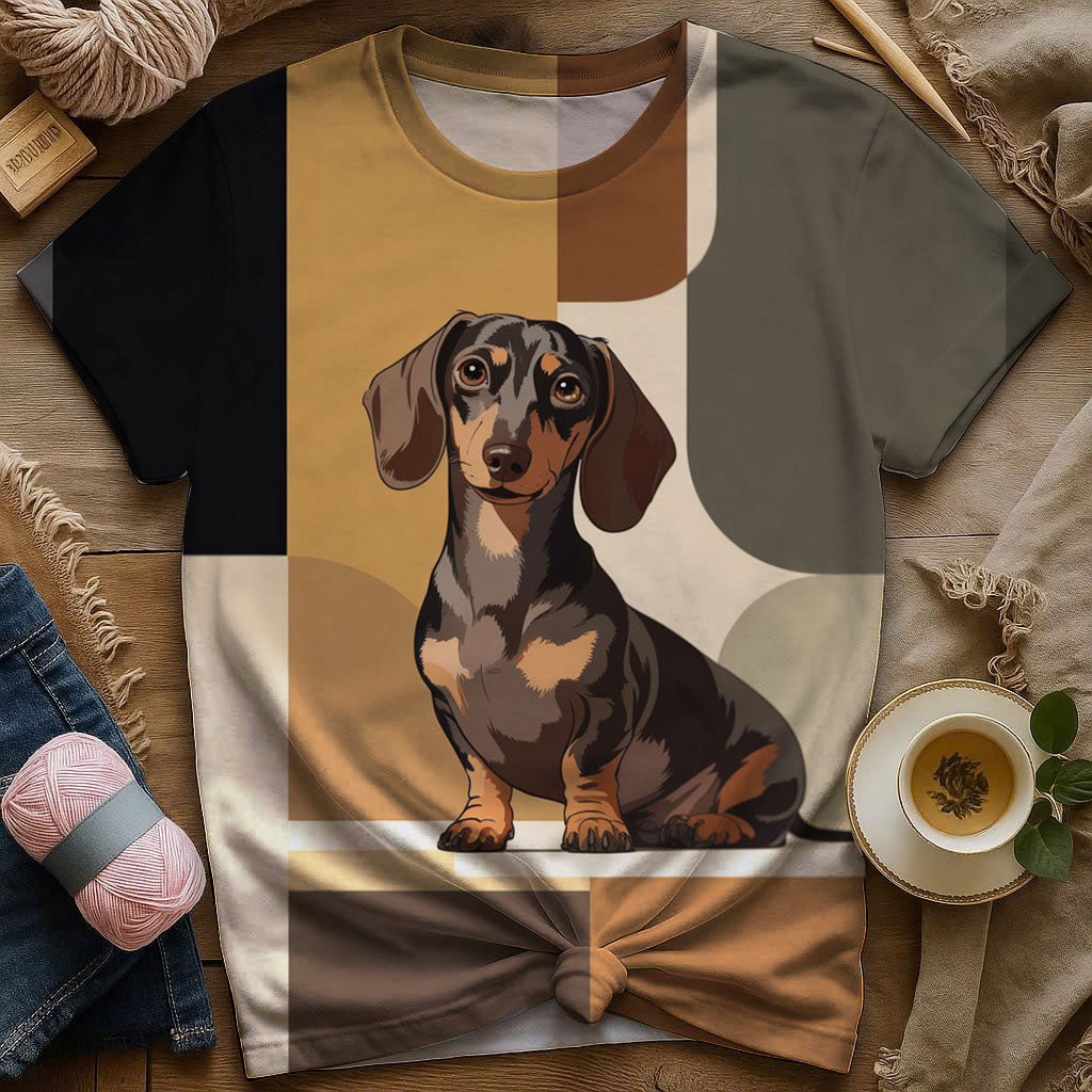 Art Meets Dachshund With Style