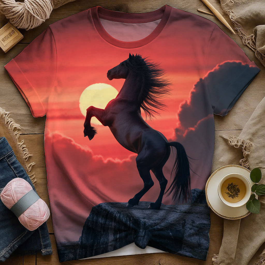 Where Strength Meets the Sky - Born to Rise, Never Settle - Gifts For Horse Lovers
