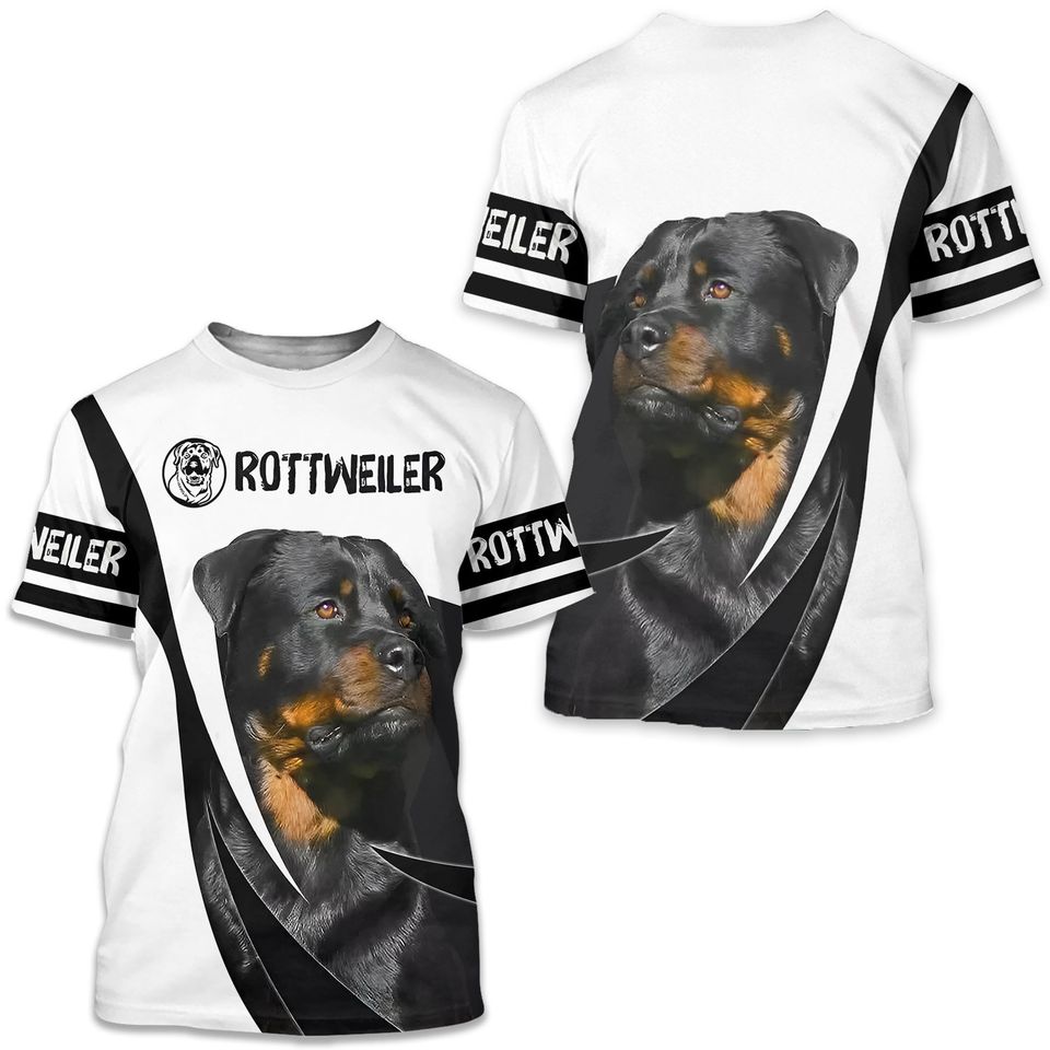 Rottweiler T-Shirt for Dog Lovers, Dog Lover Gift