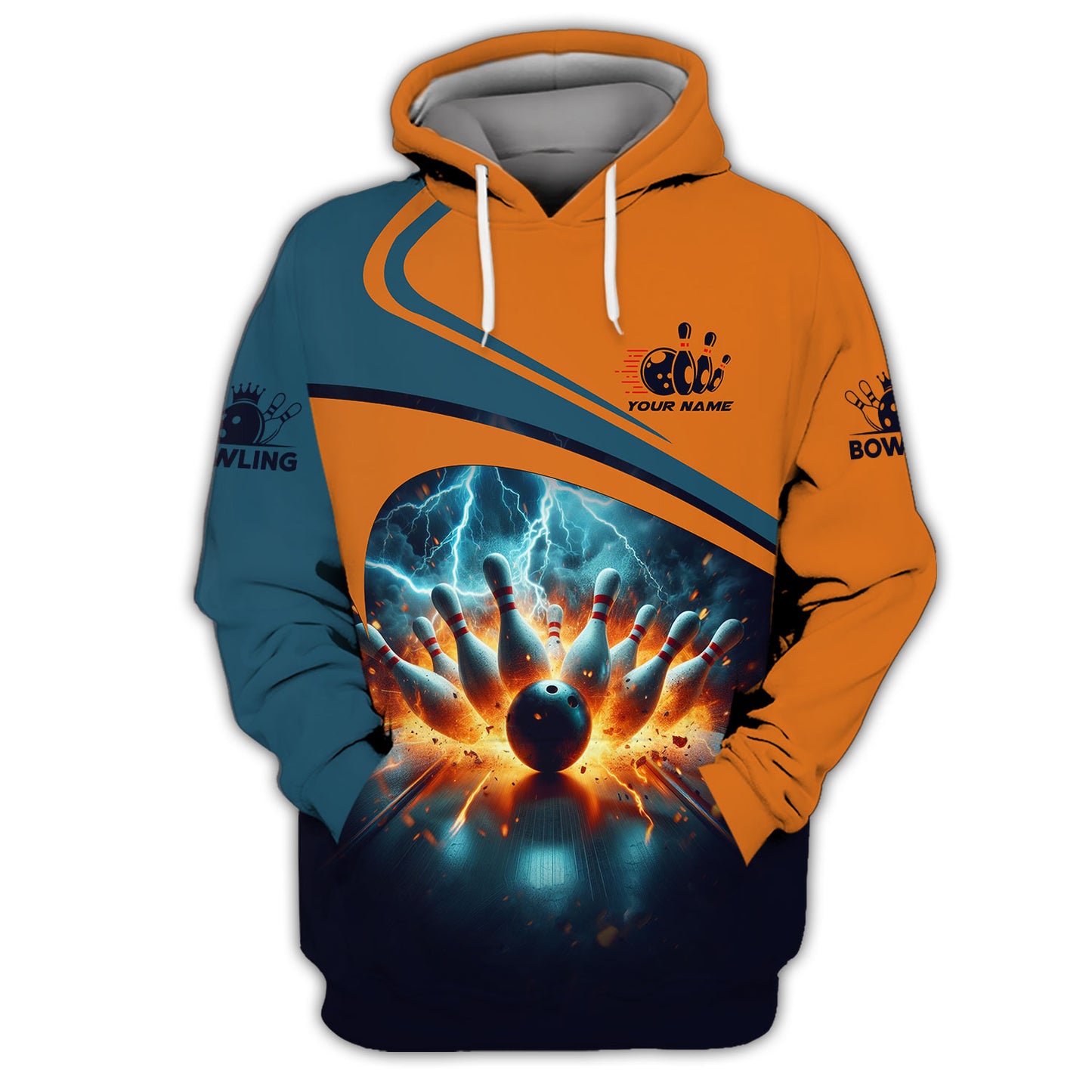 Personalized Bowling Team Shirt - Unleash Your Power