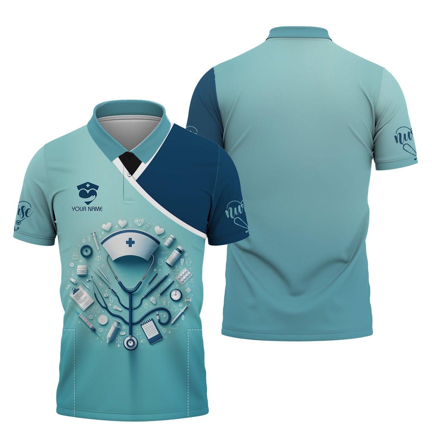 Personalized Nurse Shirt, Although The Nursing Profession Can Be Stressful And Complex, I Always Take Pride In It