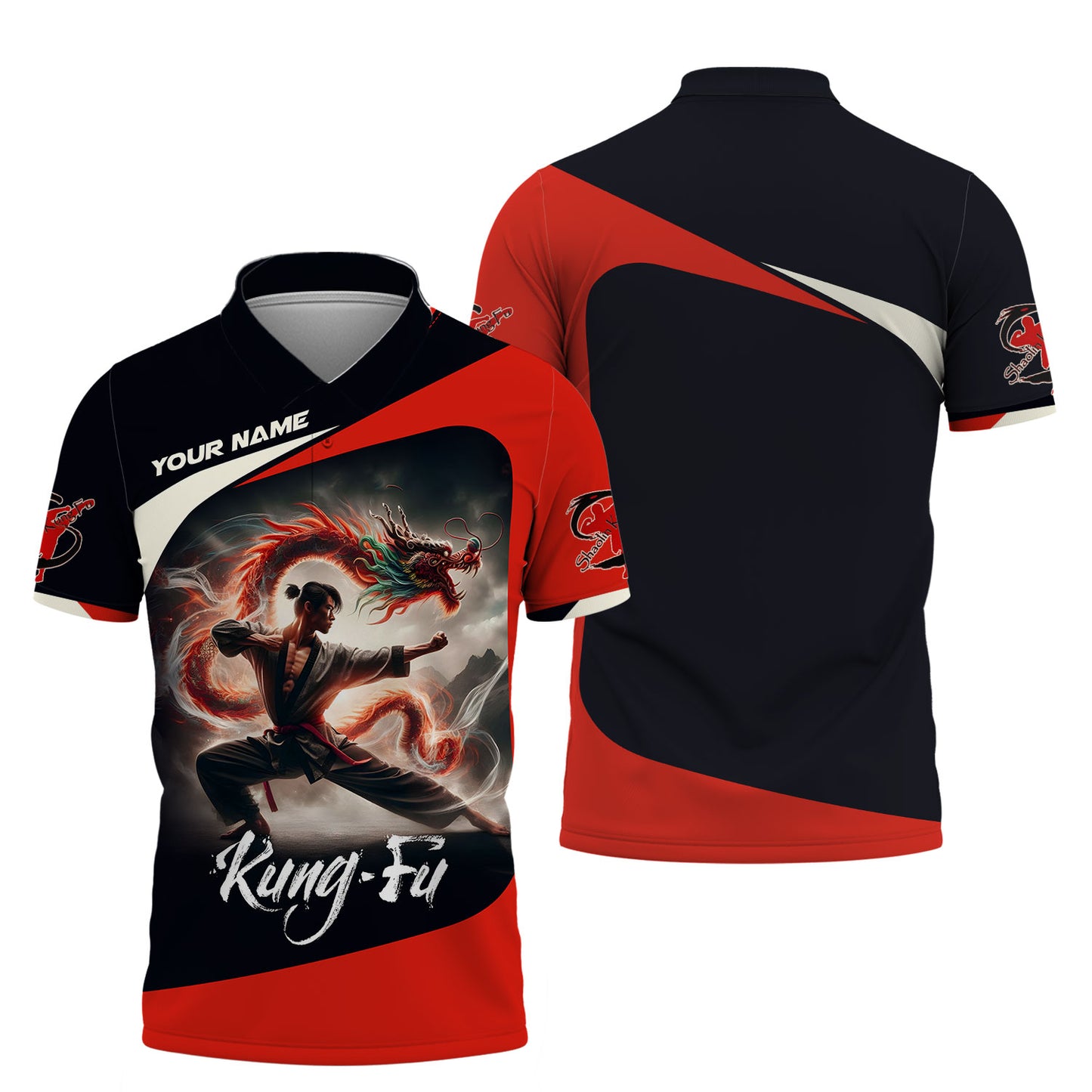 Shaolin Kung Fu Custom T-Shirts Shaolin Kung Fu 3D Shirt Gift For Shaolin Kung Fu Lovers