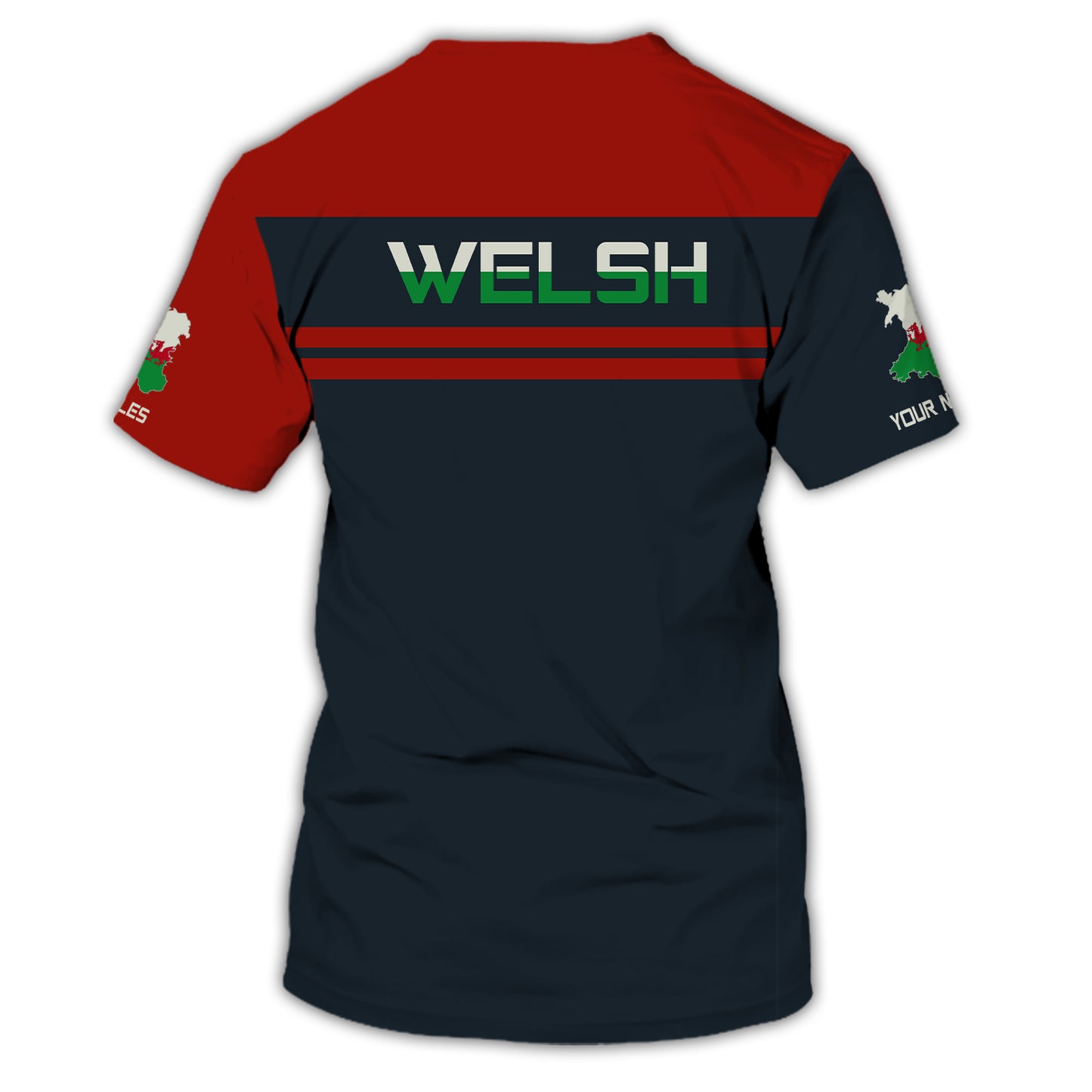 Sudadera con capucha y cremallera con estampado 3D de Love Wales, regalo para amantes de Gales