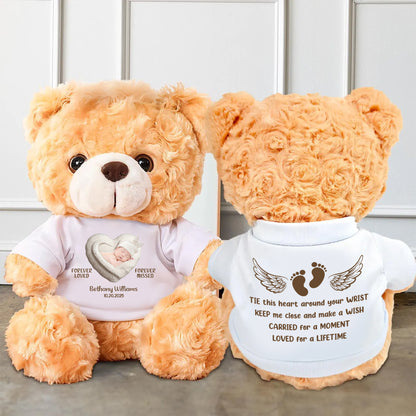 Forever Loved - Forever Missed - Memorial Personalized Teddy Bear