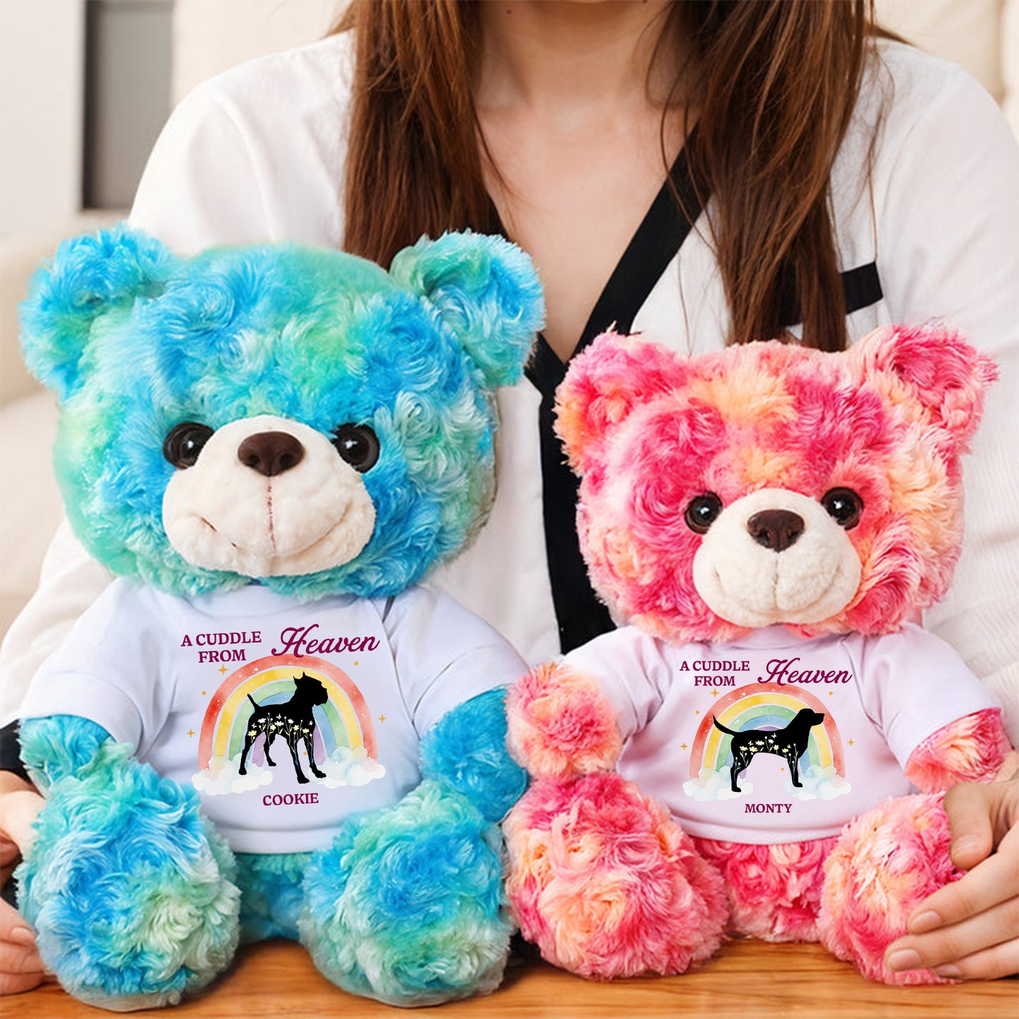 Custom Dog Loss - Memorial Personalized Teddy Bear