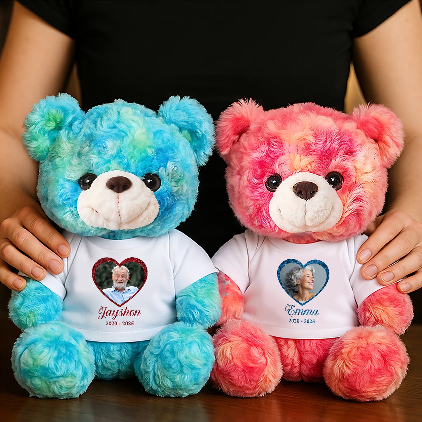 Hold Me Close Love Always - Memorial Personalized Teddy Bear