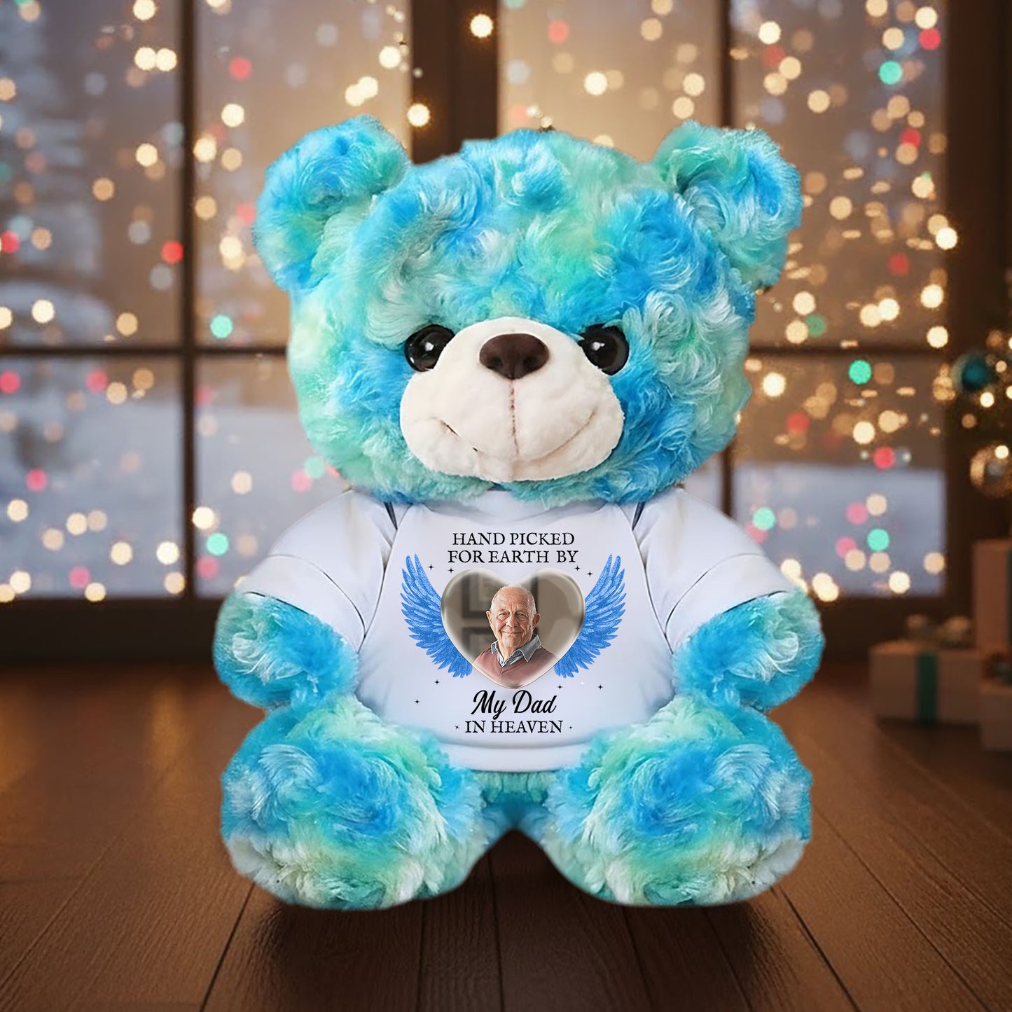 Hand Picked For Earth By My Loved One In Heaven - Memorial Personalized Teddy Bear