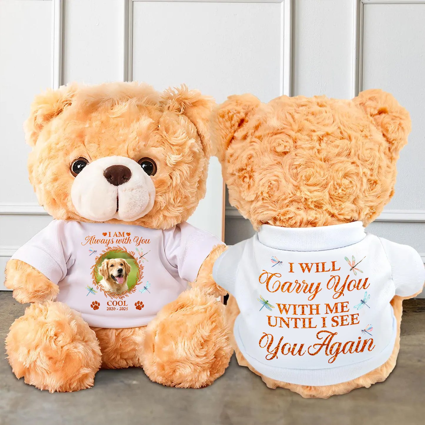 I Am Always With You - Memorial Personalized Teddy Bear