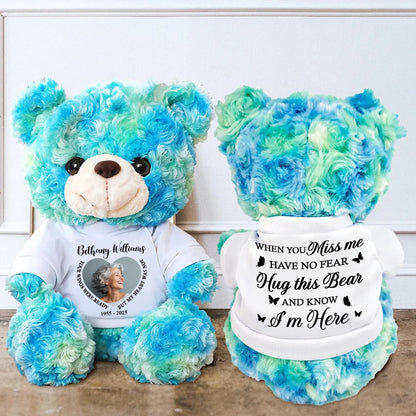 Your Wings Were Ready - Memorial Personalized Teddy Bear