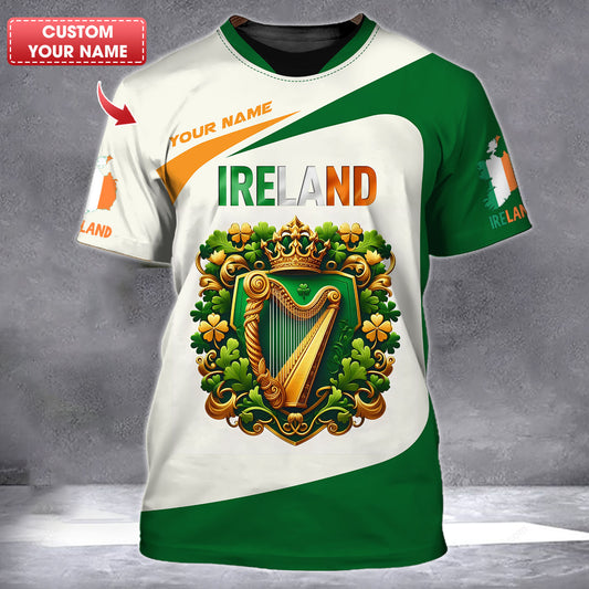 Camiseta personalizada del orgullo de Irlanda: abraza el espíritu irlandés