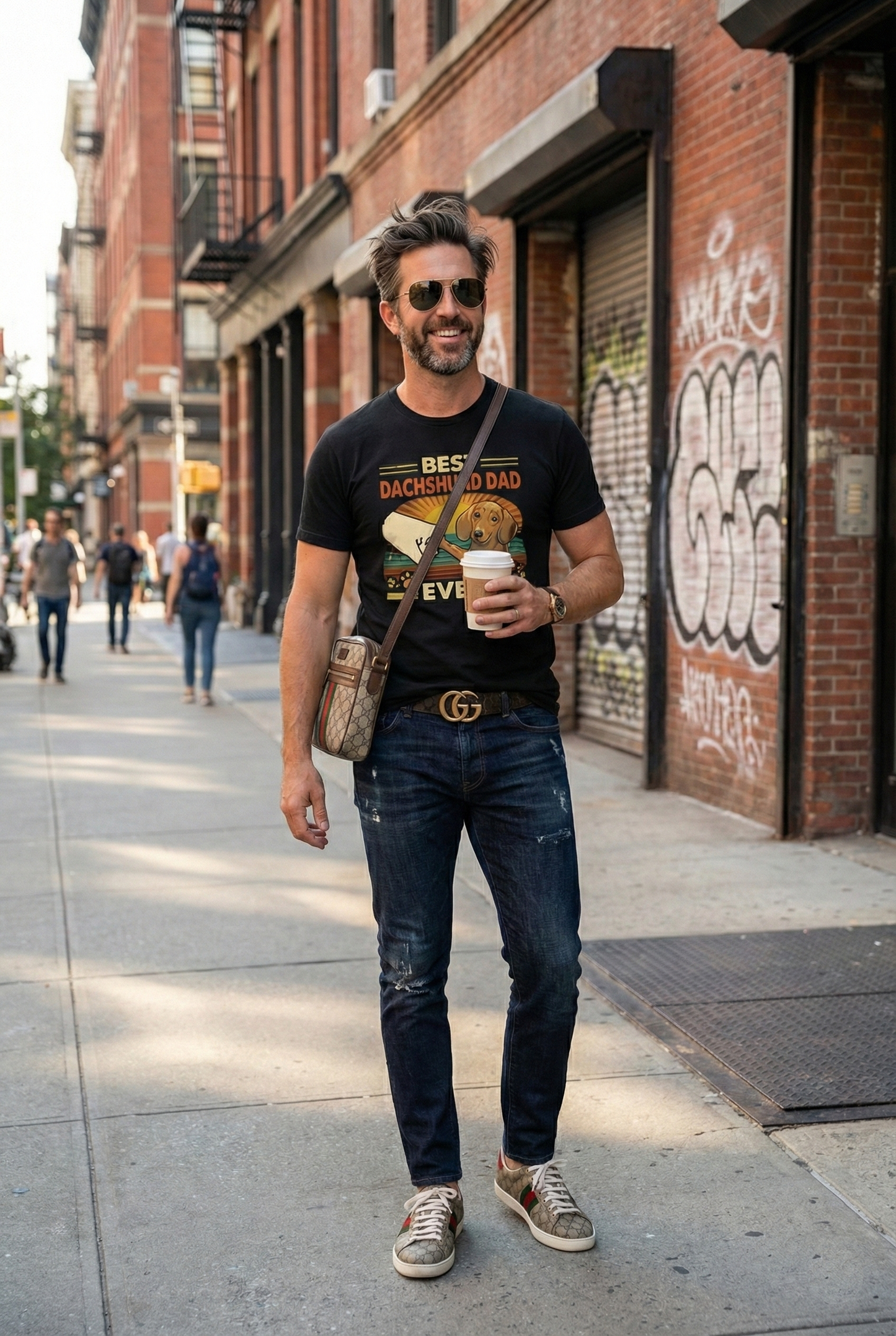 Best Dachshund Dad Ever T-Shirt