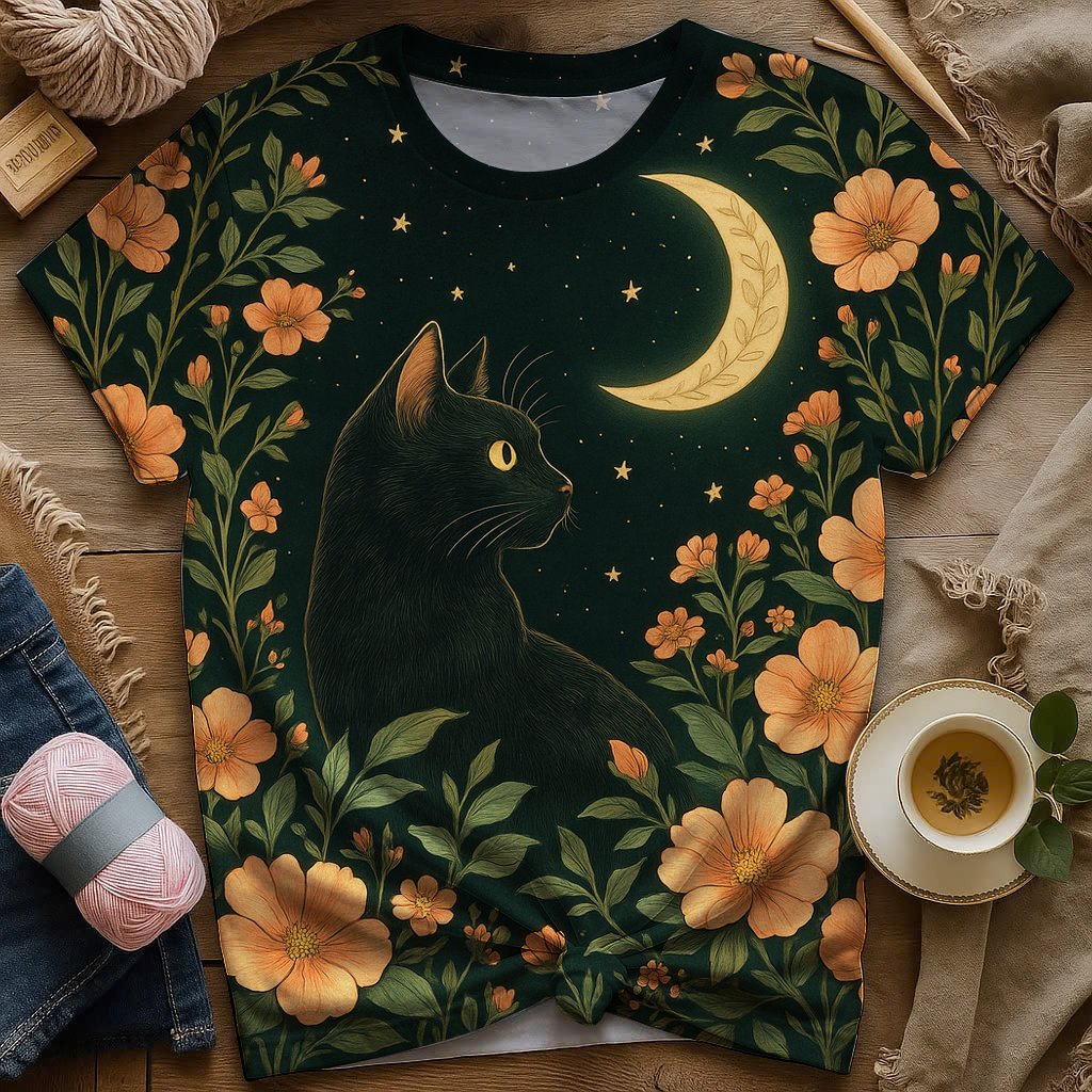 Moonlight Whispers, Black Cat Listens