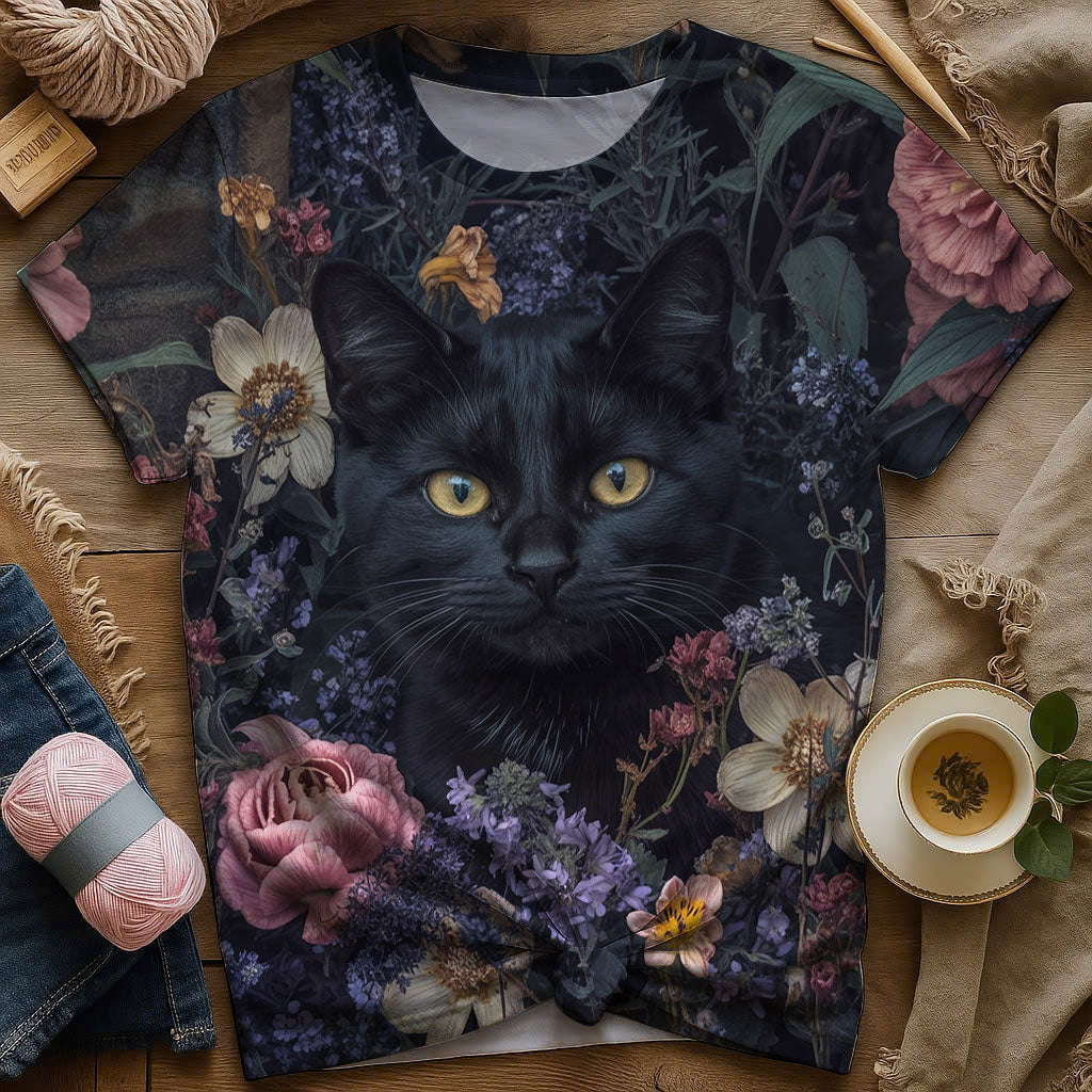 Her Silence Blooms in Shadows