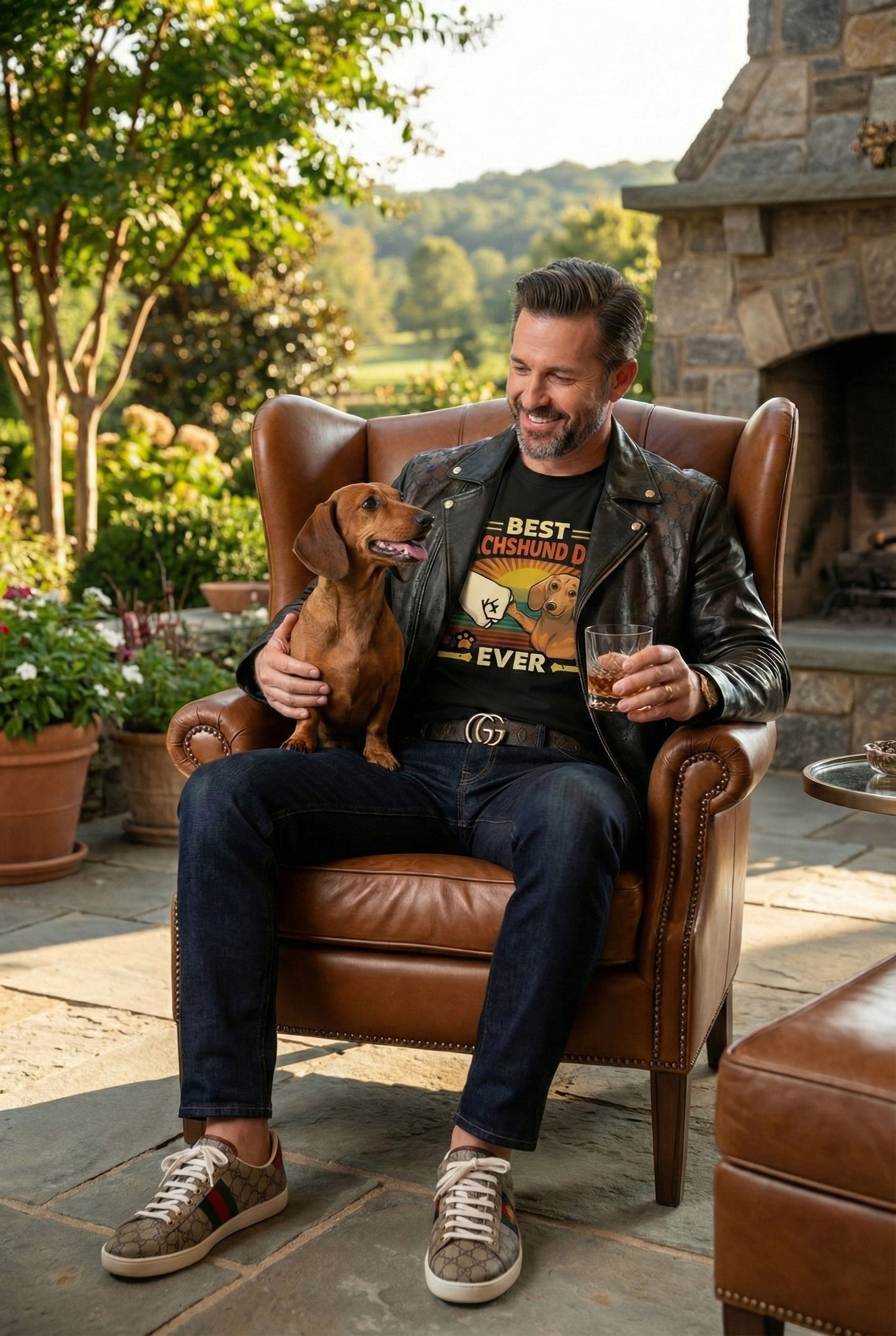 Best Dachshund Dad Ever T-Shirt