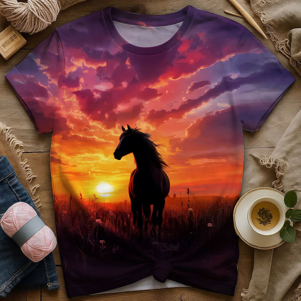 She Rides Through Firelight Dreams