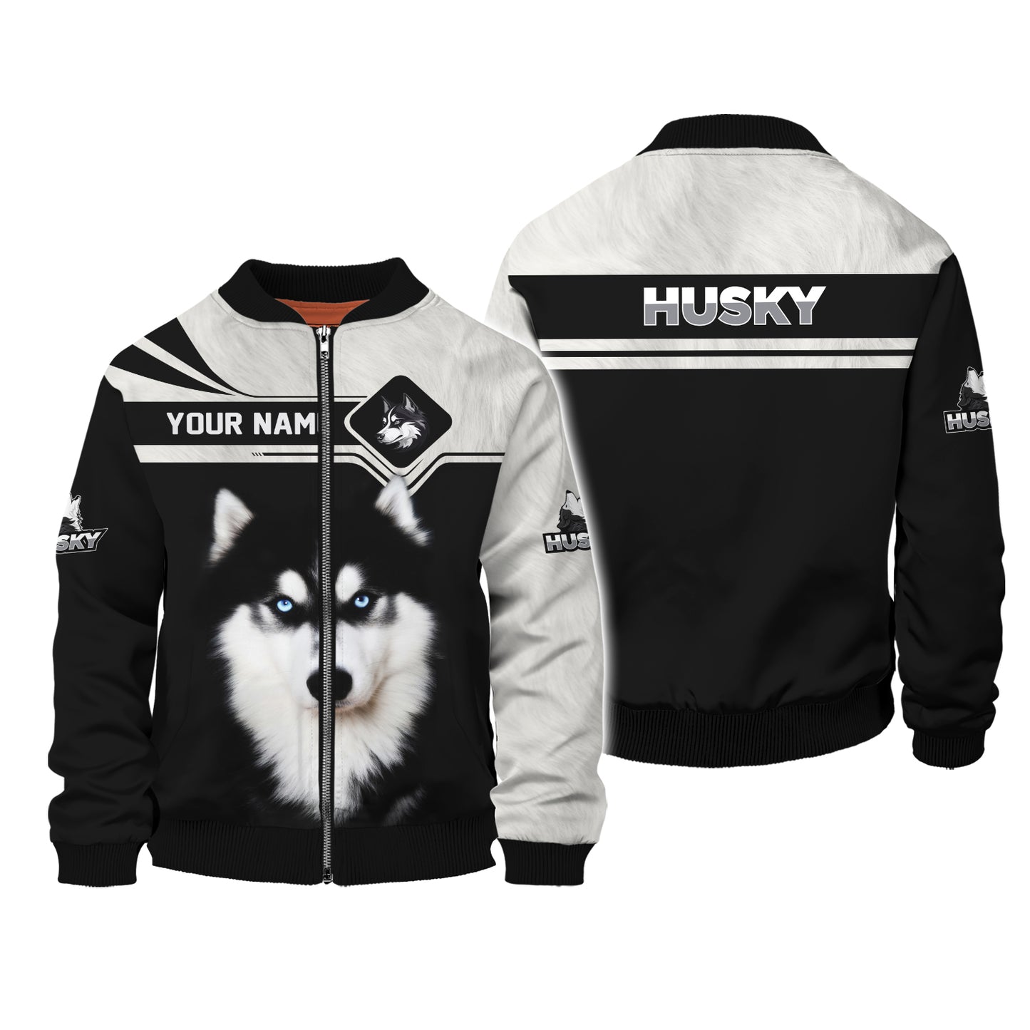 Husky Custom Name Shirt Gift For Dog Lovers 3D Shirts