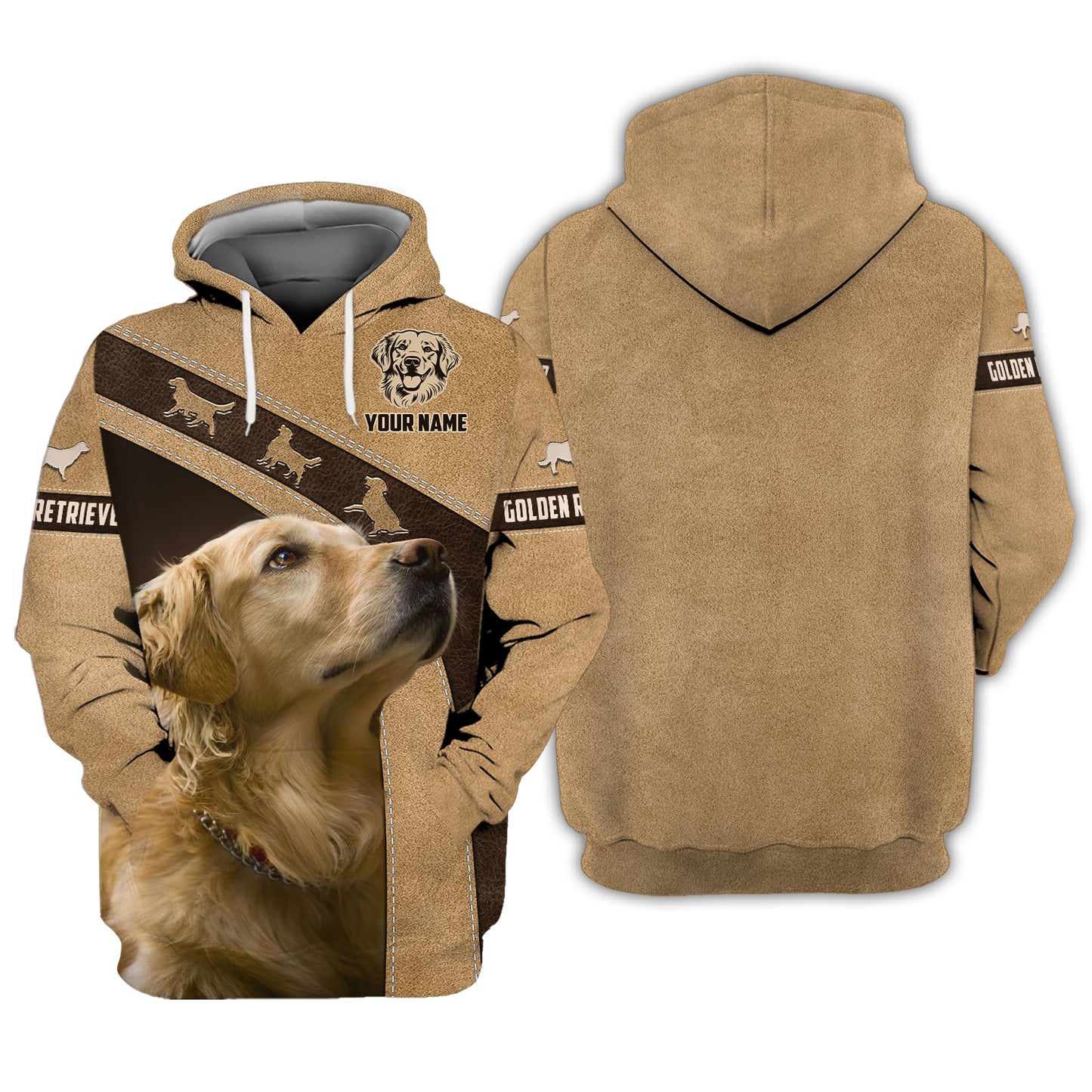 Camiseta personalizada de Golden Retriever: celebre a su fiel compañero