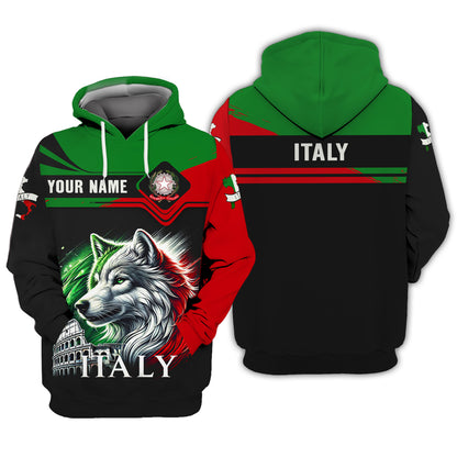 Personalized Italy Pride Shirt - Show Your Passion for Italy