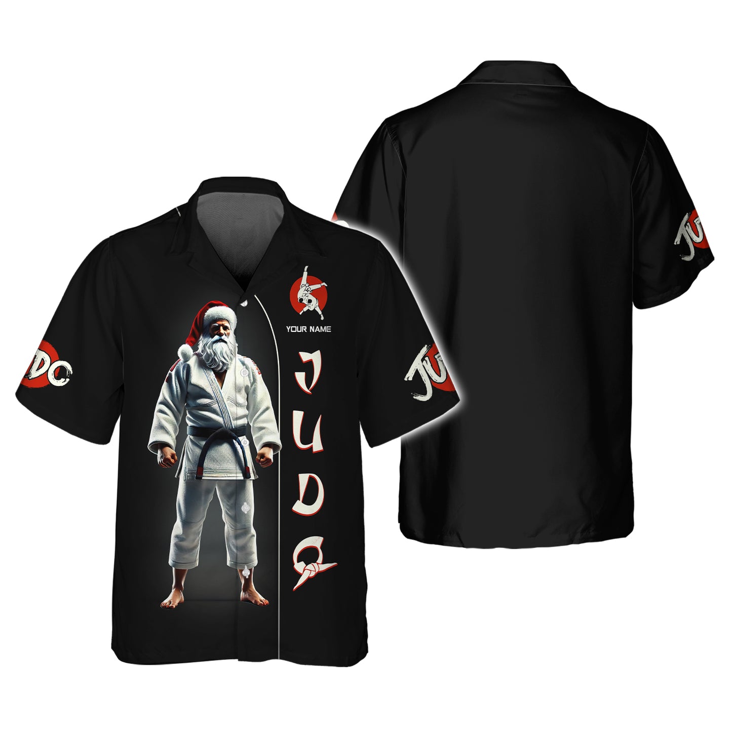 Camisetas de luchador de judo con impresión 3D completa, regalo con nombre personalizado para amantes del judo