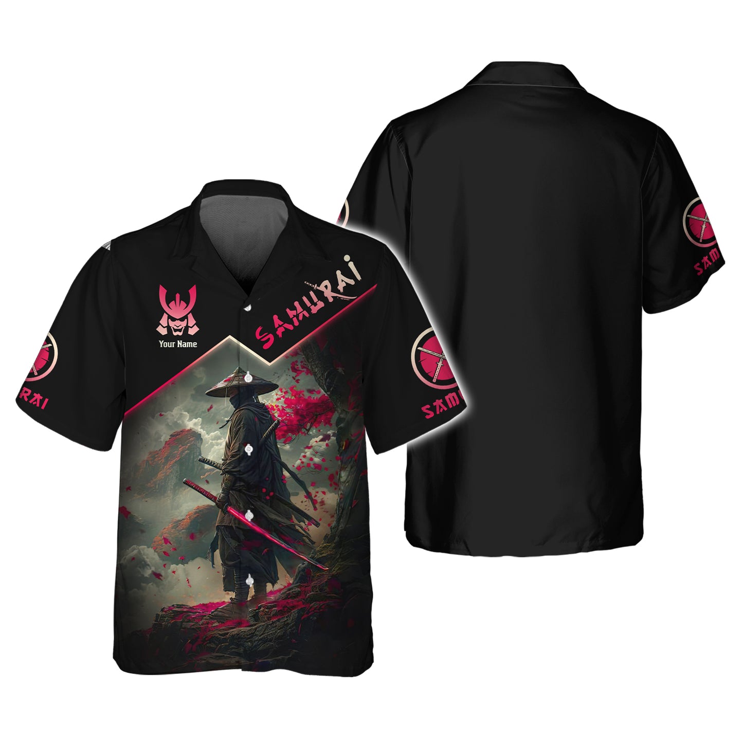 Personalized Samurai Warrior Shirt - Embrace the Spirit