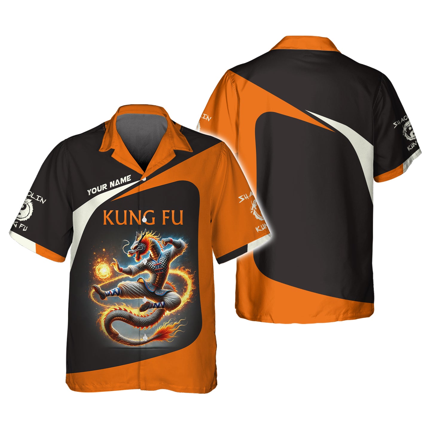 Shaolin Kung Fu 3D Shirt Dragon Master Custom T-Shirts Gift For Shaolin Kung Fu Lovers