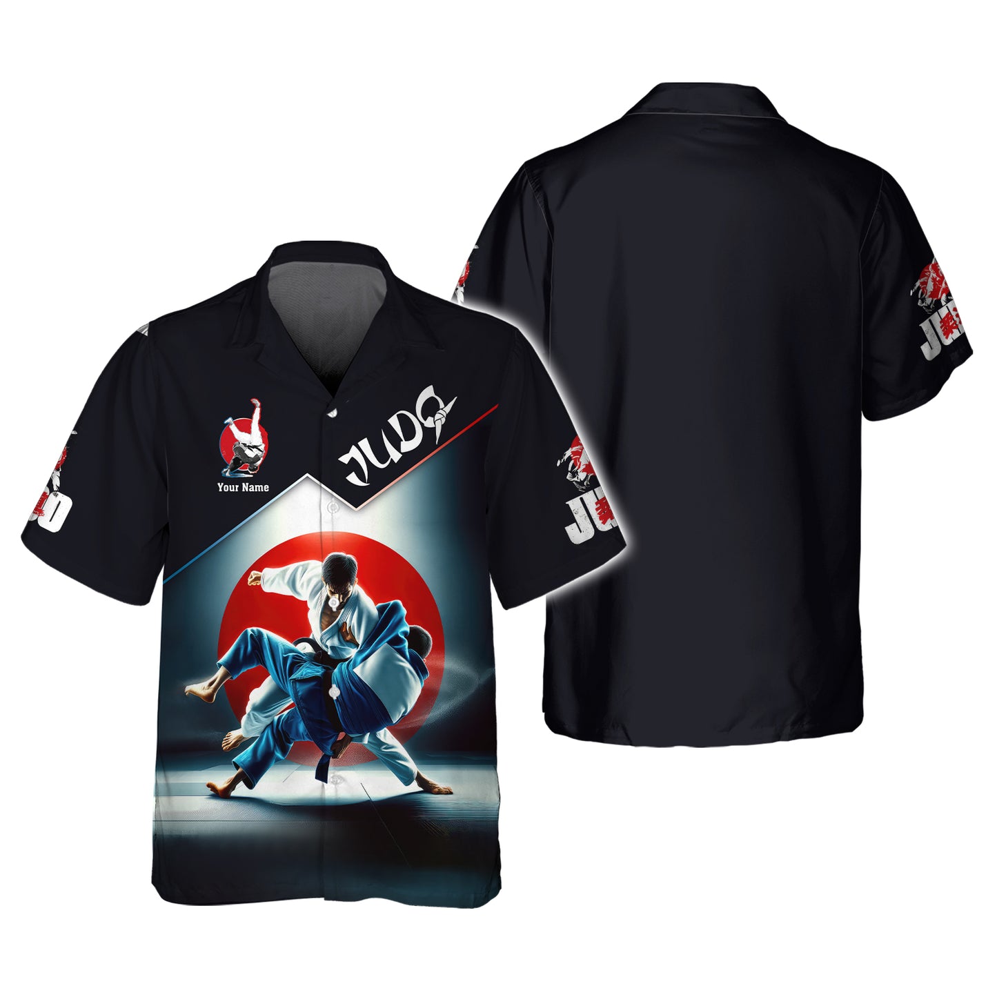 Camiseta de judo con nombre personalizado Regalo con nombre personalizado para amantes del judo