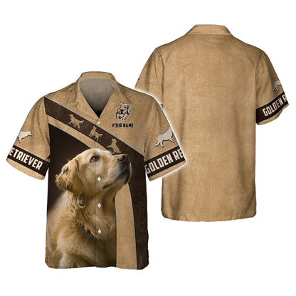 Personalized Golden Retriever Shirt - Celebrate Your Loyal Companion