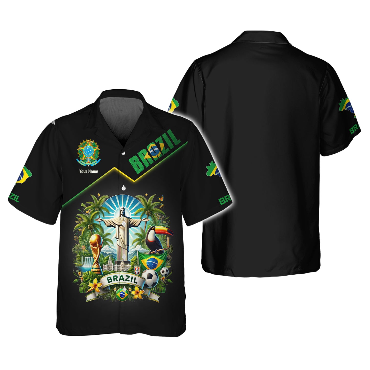 Personalized Brazil Pride Shirts - Embrace the Spirit