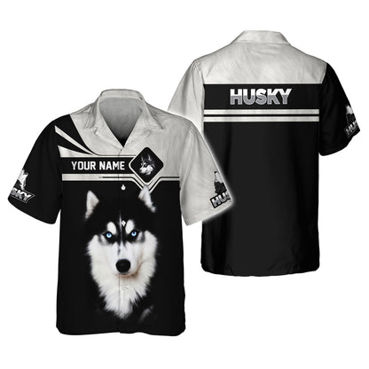 Husky Custom Name Shirt Gift For Dog Lovers 3D Shirts