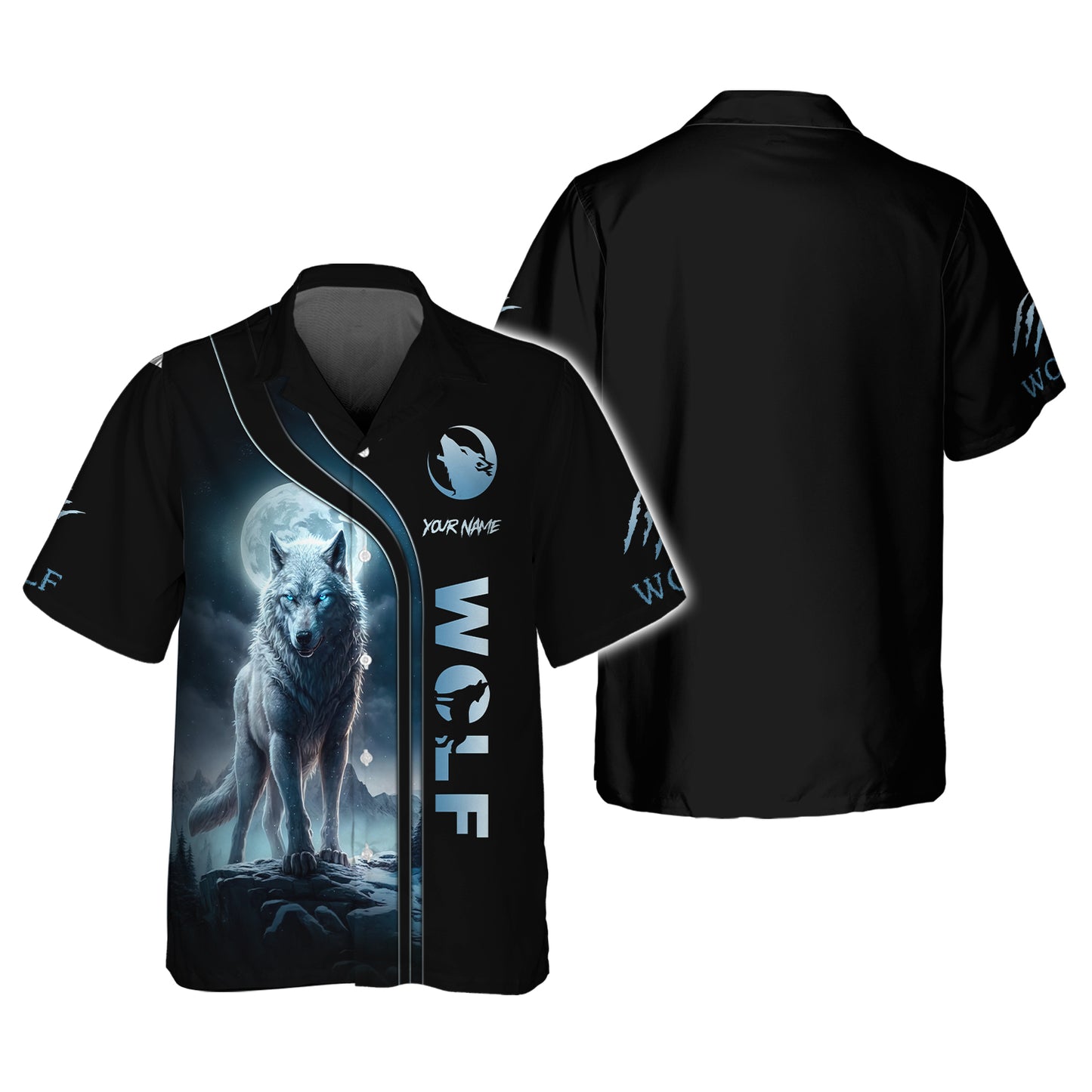 Personalized Wolf Spirit Shirt - Unleash the Wild