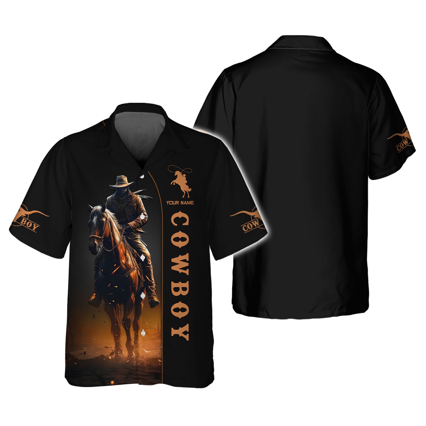 Camisetas personalizadas de vaquero montando a caballo, regalo para amantes de los vaqueros