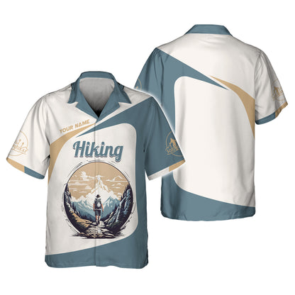 Hiking With The Moutain Custom T-Shirts Hiking 3D Shirt Gift For Hiker Lover