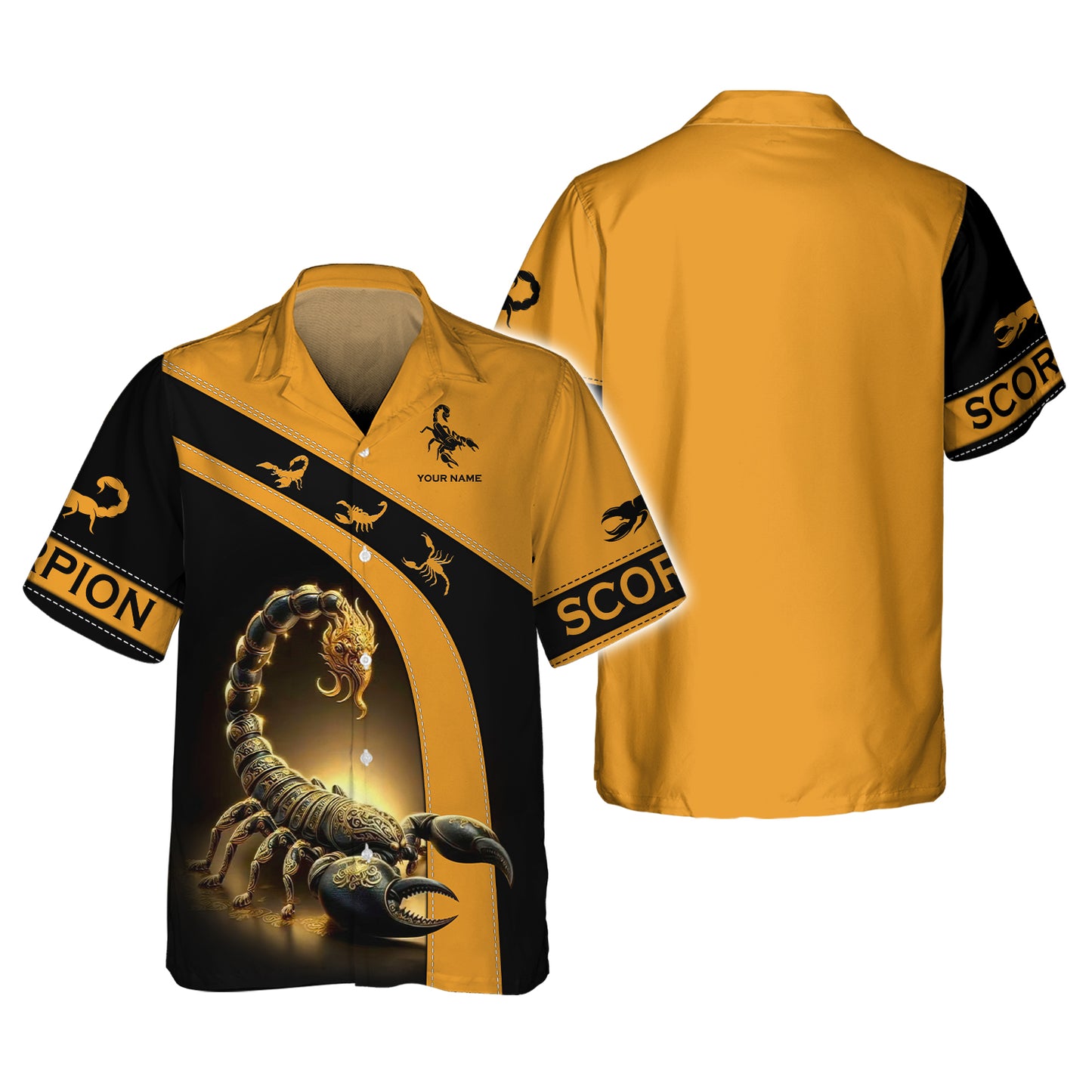 Camiseta con estampado 3D de dragón y samurái, regalo personalizado con nombre para amantes de los samuráis