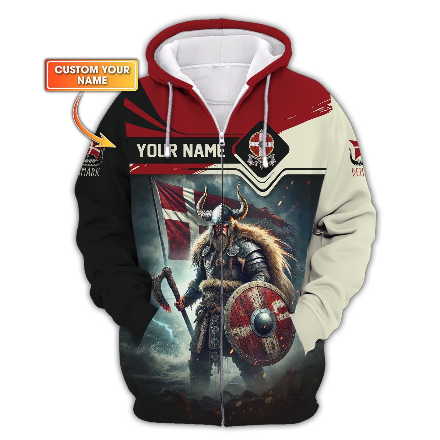 Camisetas de guerrero irlandés con impresión 3D completa, regalo con nombre personalizado para amantes de Irlanda