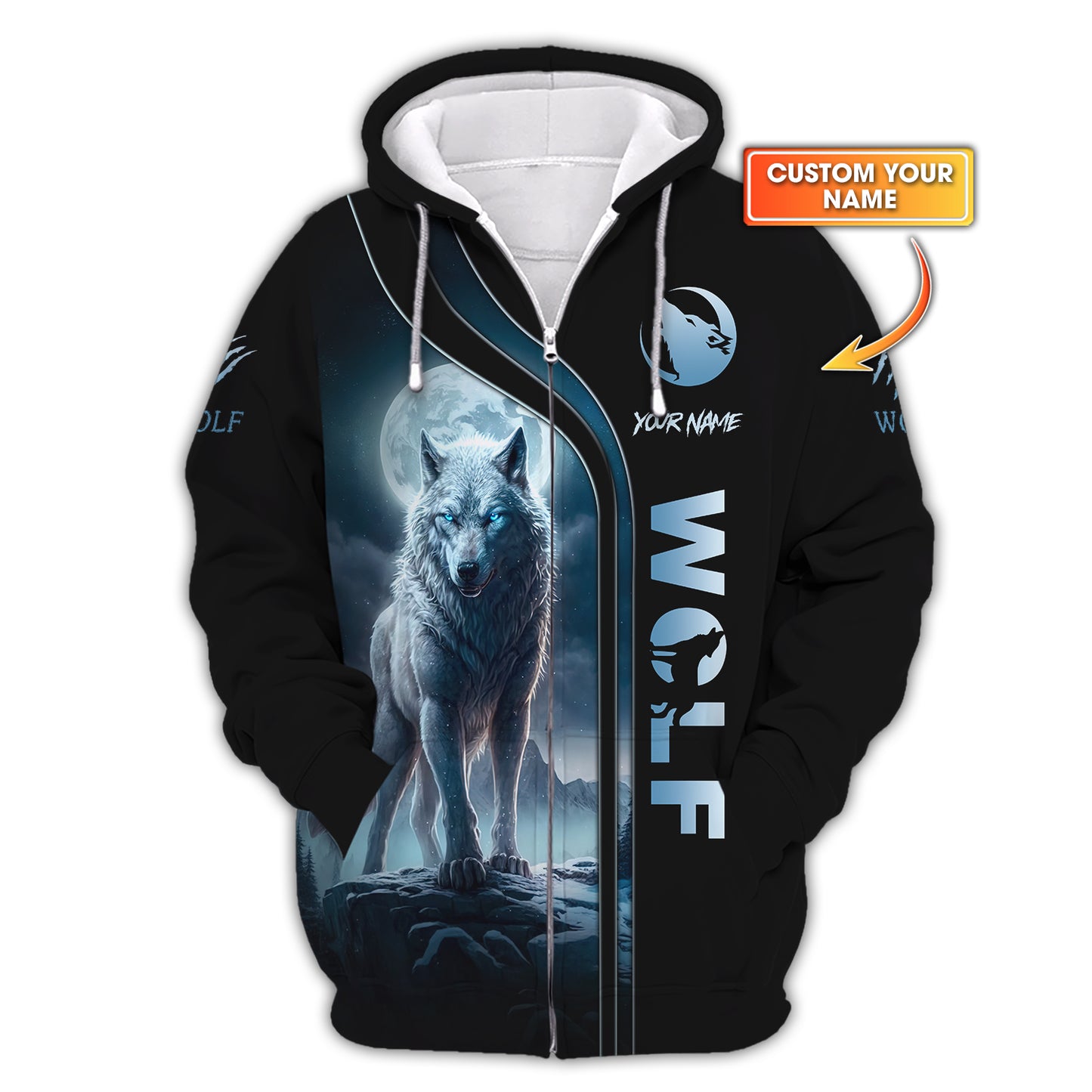 Personalized Wolf Spirit Shirt - Unleash the Wild