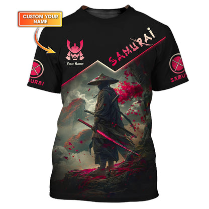 Personalized Samurai Warrior Shirt - Embrace the Spirit