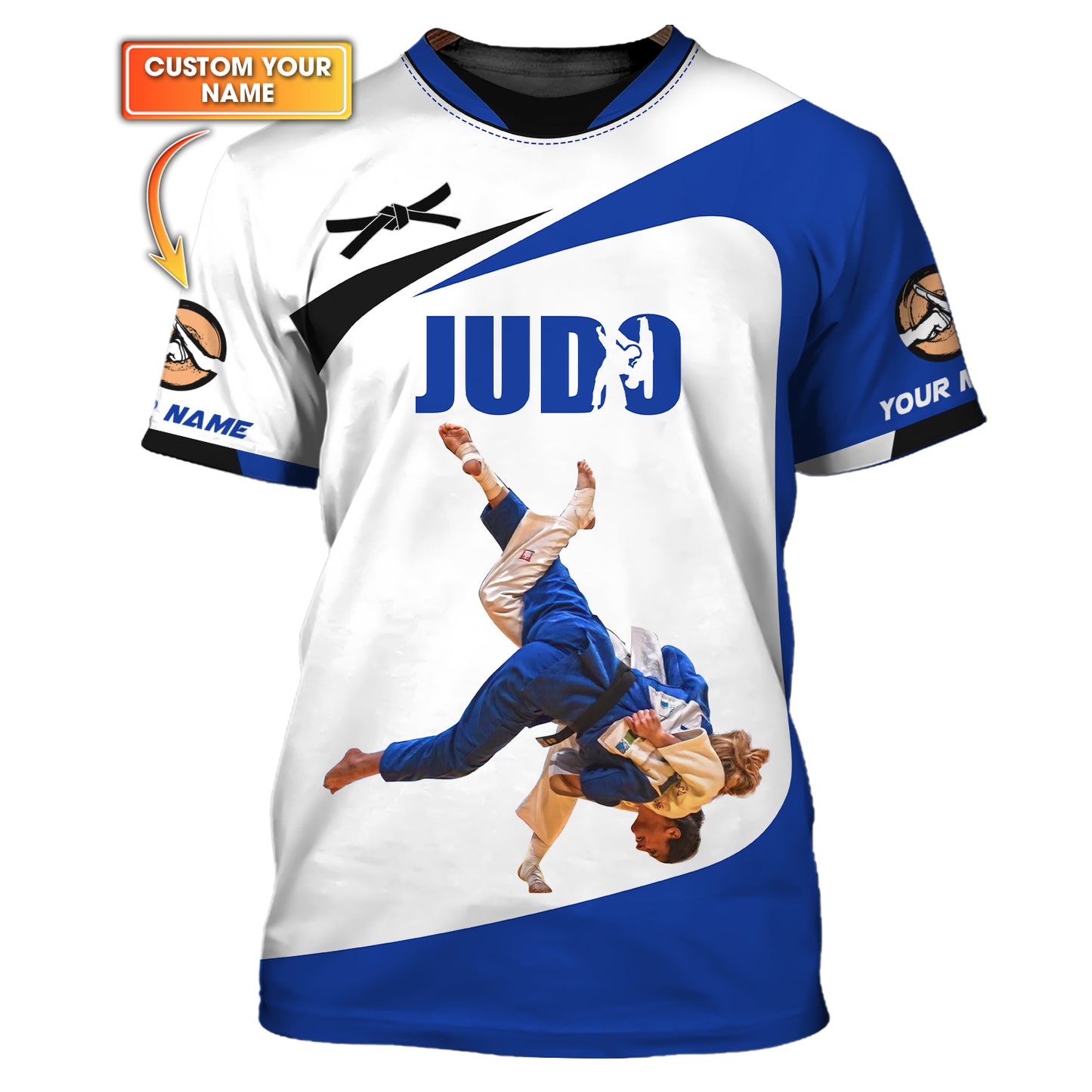 Judo Woman Custom T-Shirts Gift For Judo Lovers