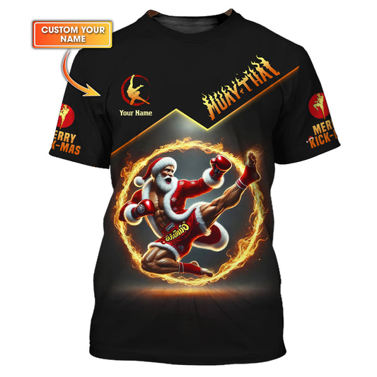 Camiseta de luchador de Muay Thai con estampado 3D completo de tigre, regalo con nombre personalizado para amantes del Muay Thai