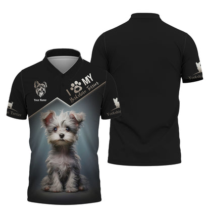 Camiseta personalizada de Yorkshire Terrier: homenaje a tu peludo amigo