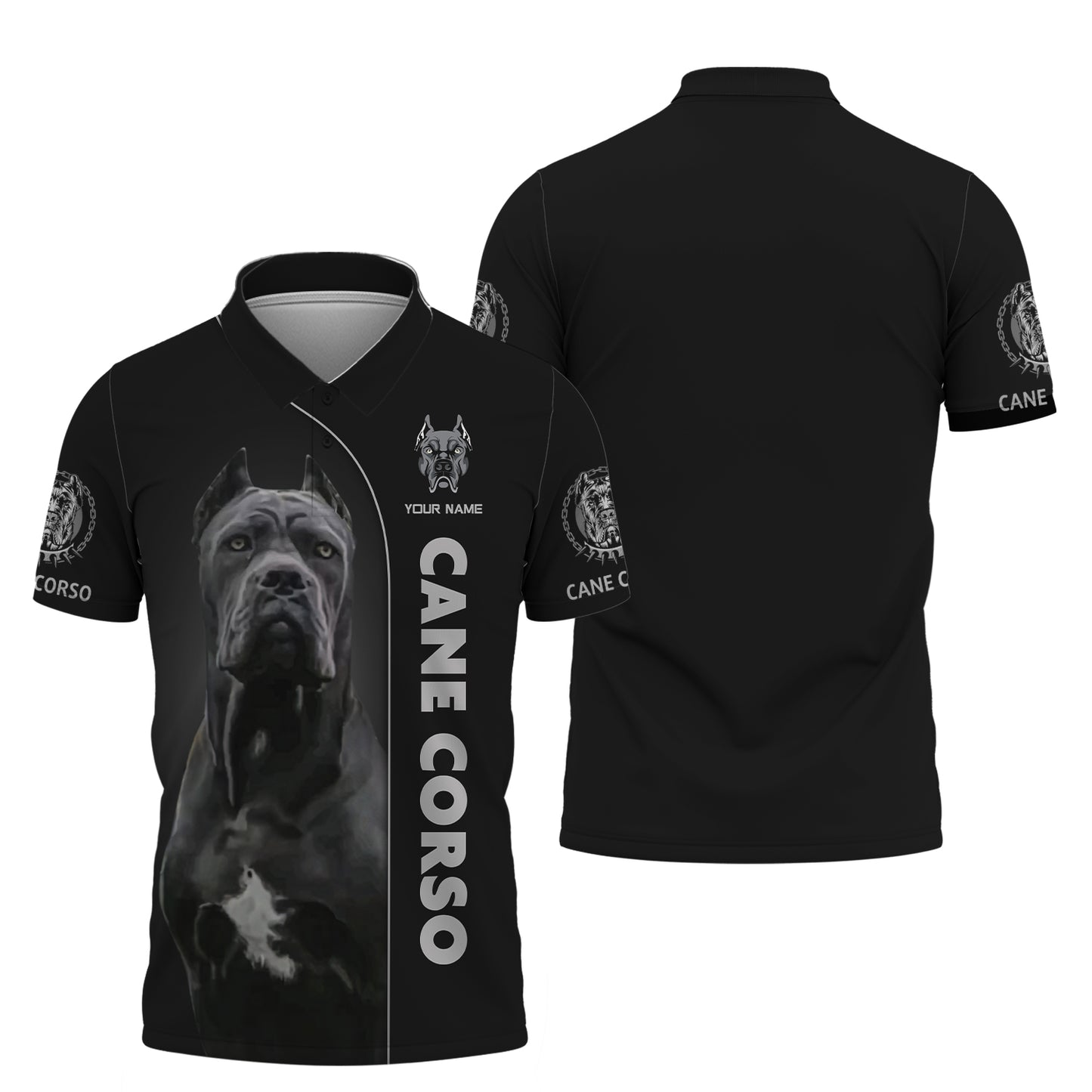 3D Full Print Cane Corso Dog T-Shirts Personalized Name Gift For Dogs Lovers