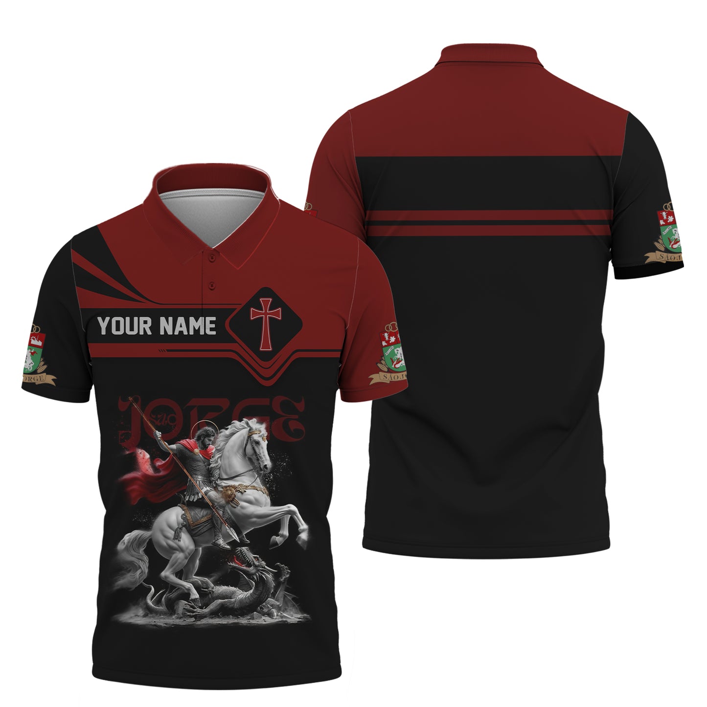 Camiseta con estampado 3D completo y orgullosa de Georgia, regalo personalizado con nombre para los amantes de Gruzia