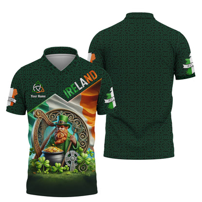 Camiseta personalizada de herencia irlandesa: celebre el día de San Patricio con orgullo irlandés