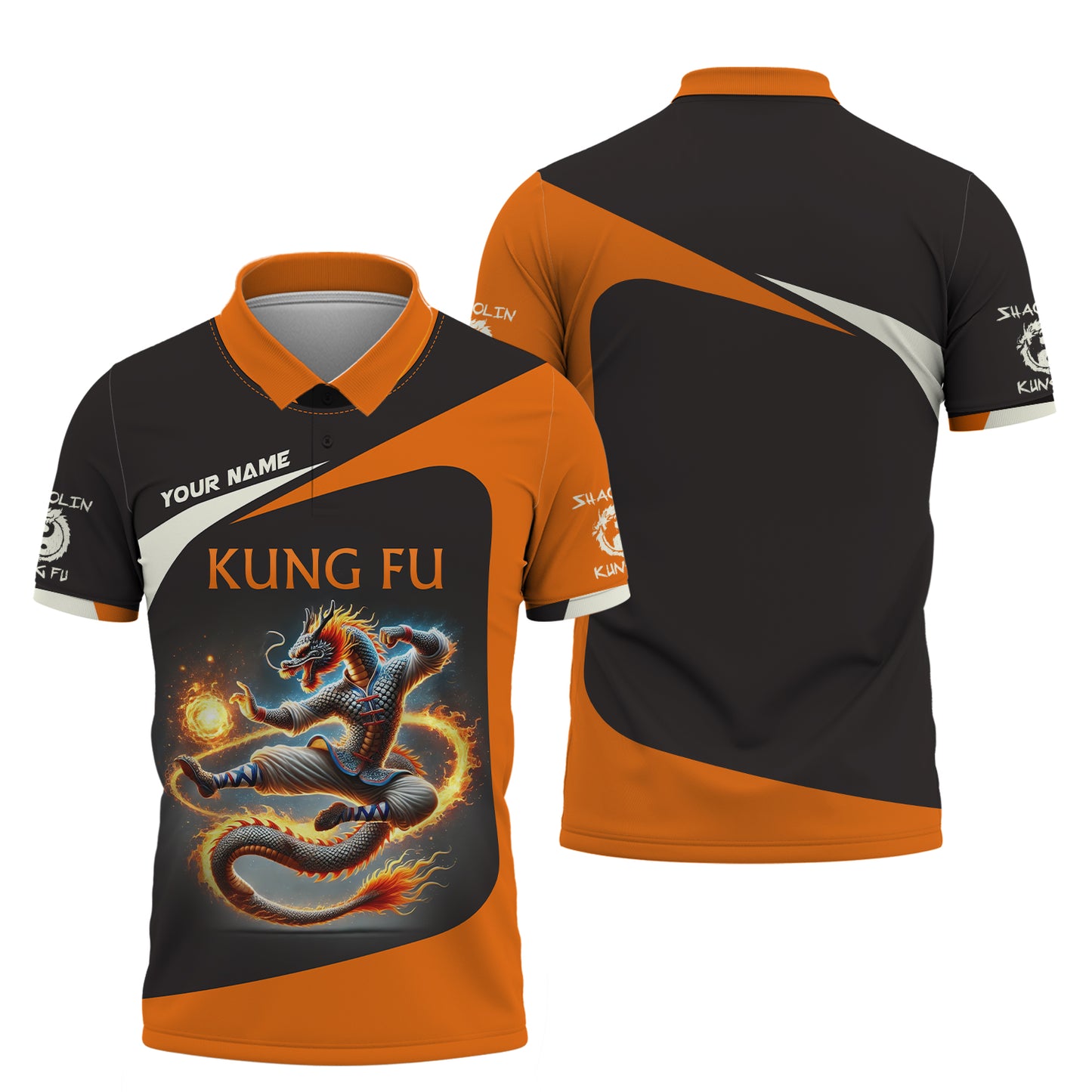 Shaolin Kung Fu 3D Shirt Dragon Master Custom T-Shirts Gift For Shaolin Kung Fu Lovers