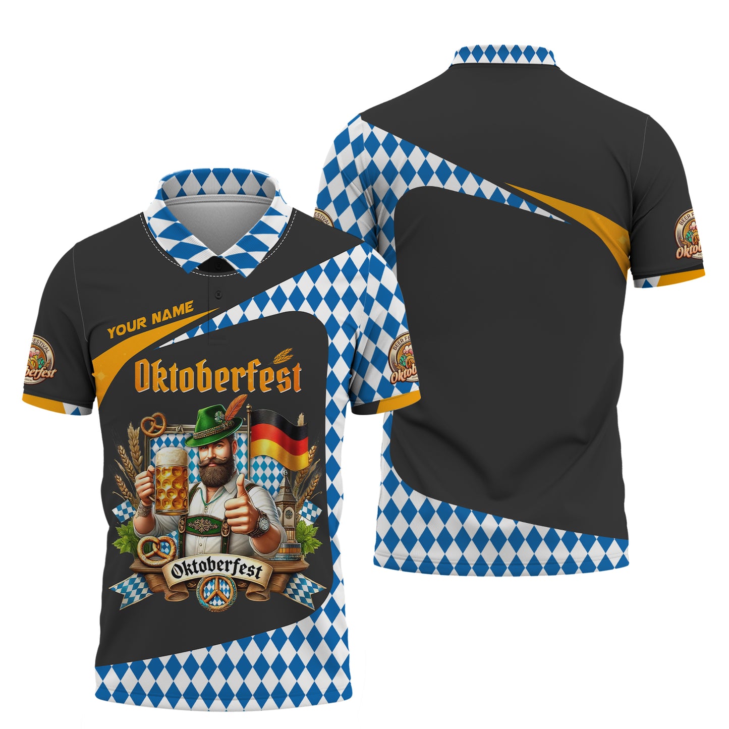 Camisetas 3D del Oktoberfest, festival de cerveza, regalo personalizado para amantes del Oktoberfest