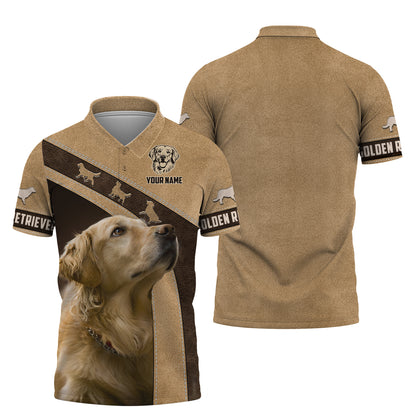 T-shirt Golden Retriever personnalisé – Célébrez votre fidèle compagnon