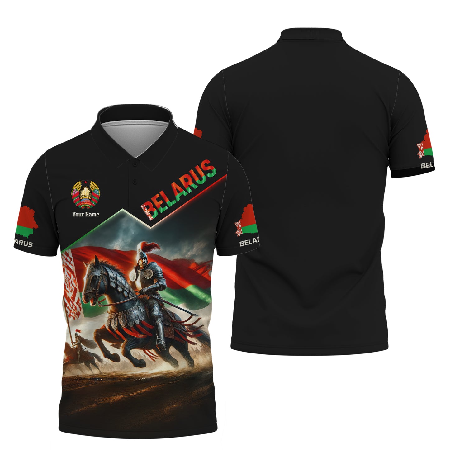 Personalized Belarus Pride Shirt - Celebrate Heritage