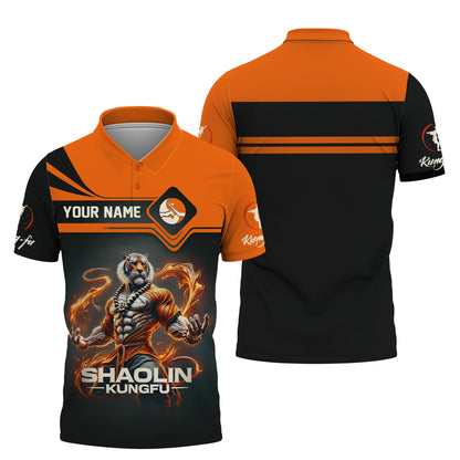 Shaolin Kung Fu 3D Shirt Tiger Master Custom T-Shirts Gift For Shaolin Kung Fu Lovers