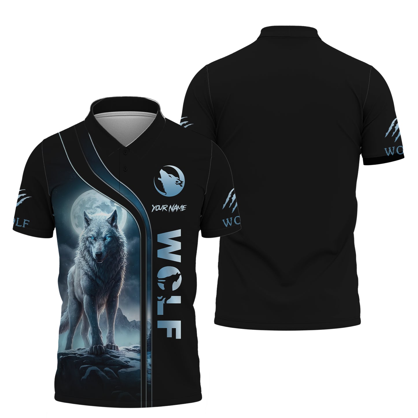 Personalized Wolf Spirit Shirt - Unleash the Wild